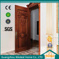 Carve Patterns Solid Wooden Door for Hotel (WHB03)